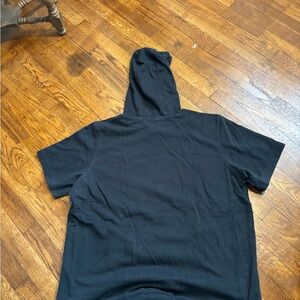 Under Armour Black Hooded Shirt